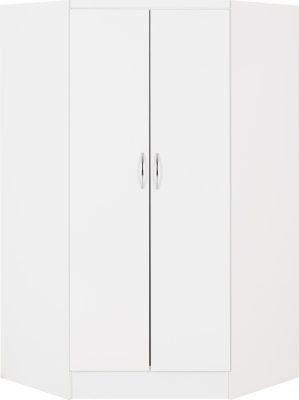Nevada White Coloured Bedroom Set