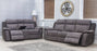 Benetti Grey/Charcoal Modular Reclining Suite