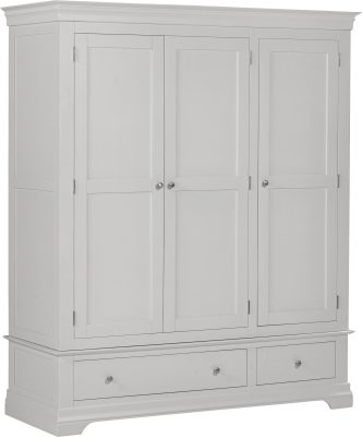 Bordeaux Pebble Grey Bedroom Furniture
