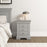Bordeaux Pebble Grey Bedroom Furniture