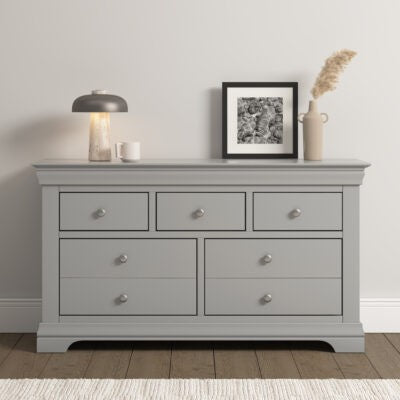 Bordeaux Pebble Grey Bedroom Furniture