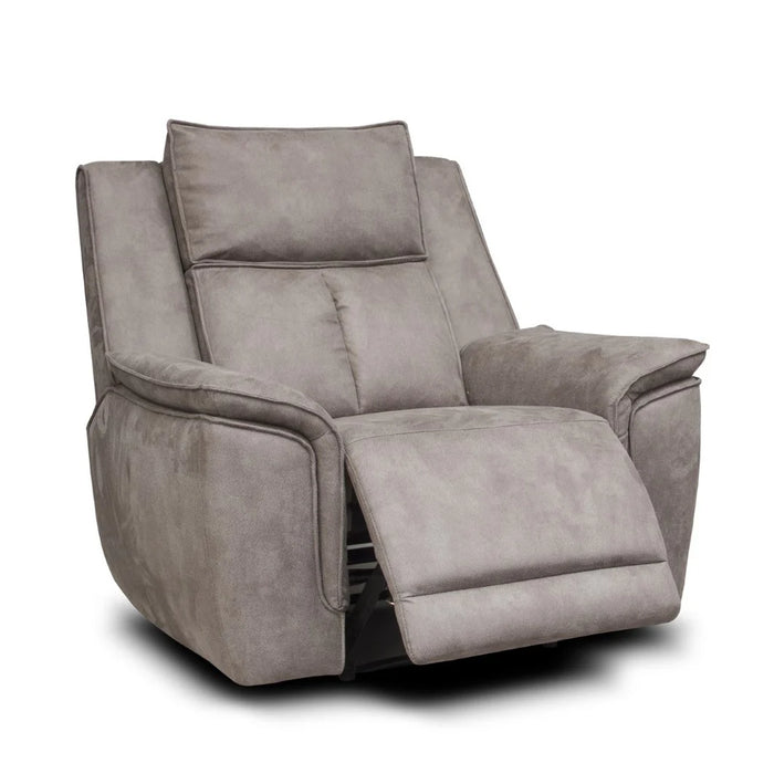 Barello Brown Grey Reclining Suite
