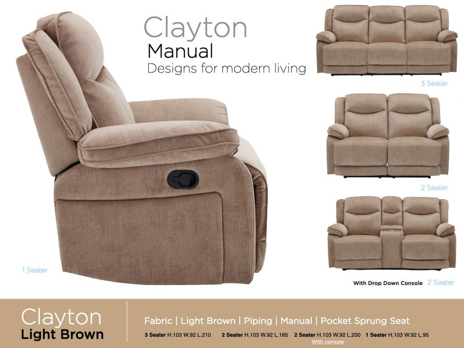 Clayton Recliner Suite