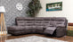 Dillon Modular Reclining Suite 3 Seater with 2 Chairs (Charcoal)